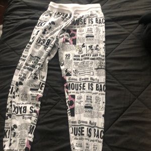Disney brand joggers